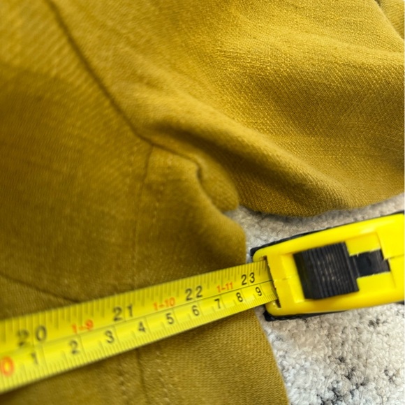 Seasalt Cornwall size 10 NWOT Elegant Mustard Yellow Women's Tunic- brighter… - Picture 15 of 15
